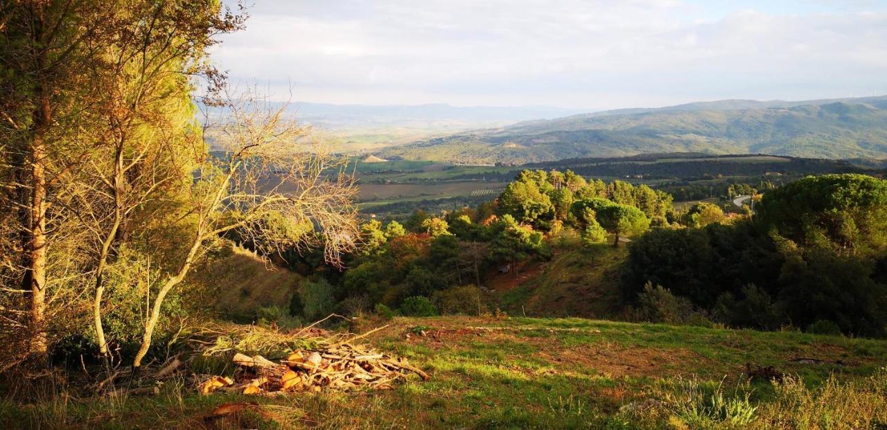 Piccola Casa Toscana Con Giardino Con Vista Mozzafiato Podere Cordicella Exterior foto